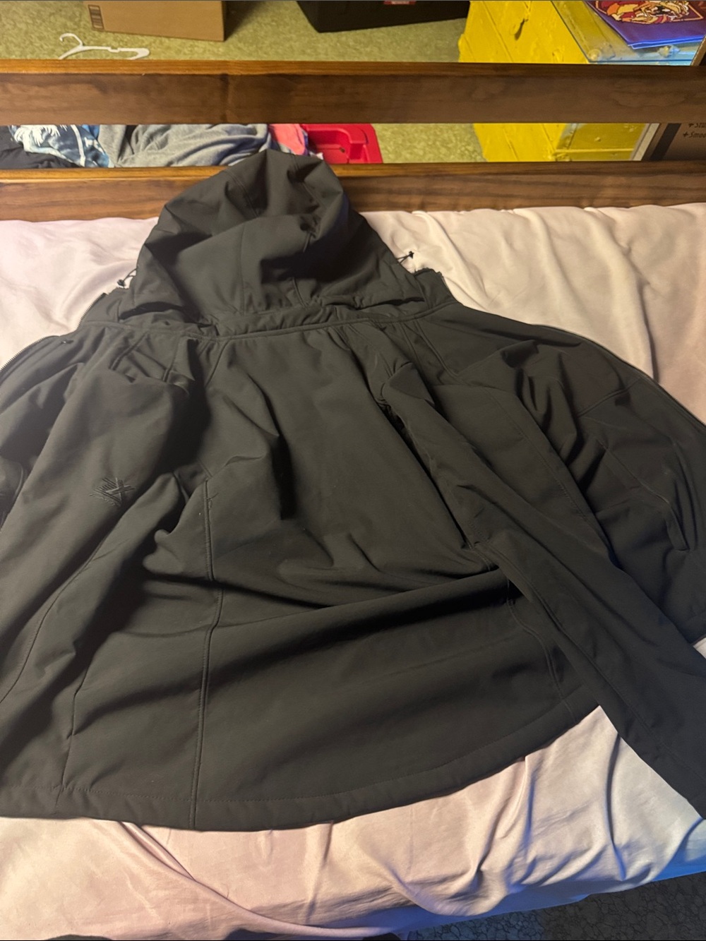 ZeroXposur Black Plush-Lined Hoodie